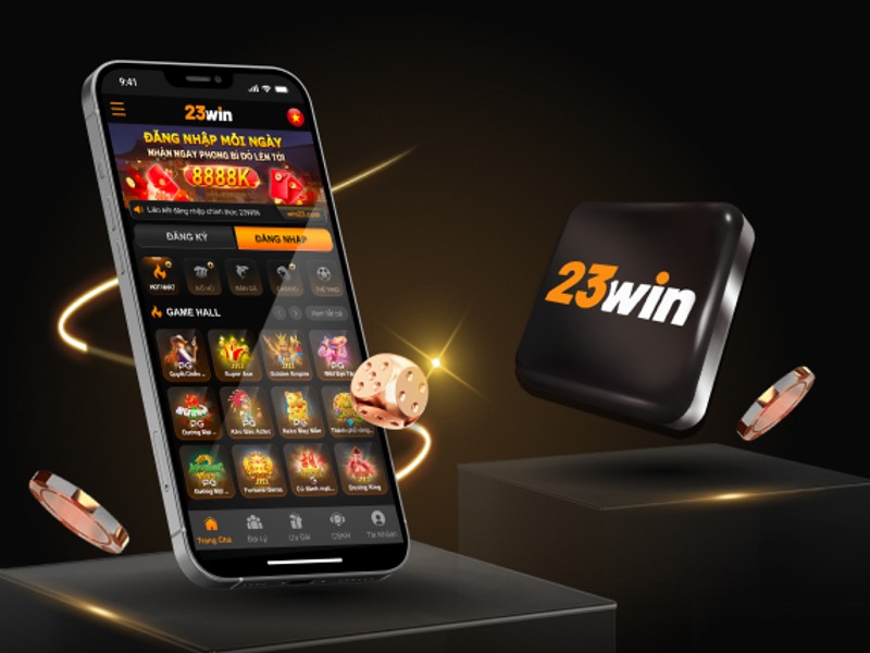 Giao diện ứng dụng game nổ hũ của nền tảng D được tối ưu hóa cho di động.