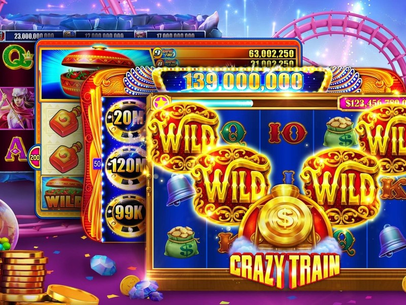 Hình ảnh một máy nổ hũ hiện đại tượng trưng cho sự uy tín và an toàn trong game nổ hũ trực tuyến.